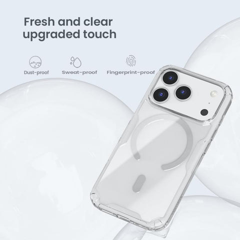 NILLKIN Ultra Clear Magsafe PC + TPU Phone Case, For iPhone 18 Pro, For iPhone 18 Pro Max, For iPhone 17 Pro Max, For iPhone 17 Pro, For iPhone 17, For iPhone Air