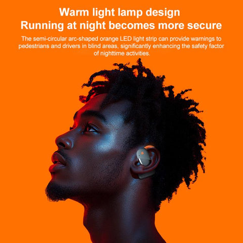 D MOOSTER D71 Warm Light OWS Clip On Wireless Bluetooth Earphones