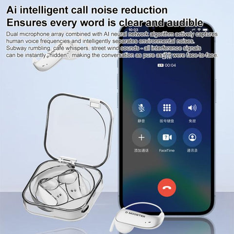 D MOOSTER D78 Magnetic Lightweight Wireless Bluetooth Earphones