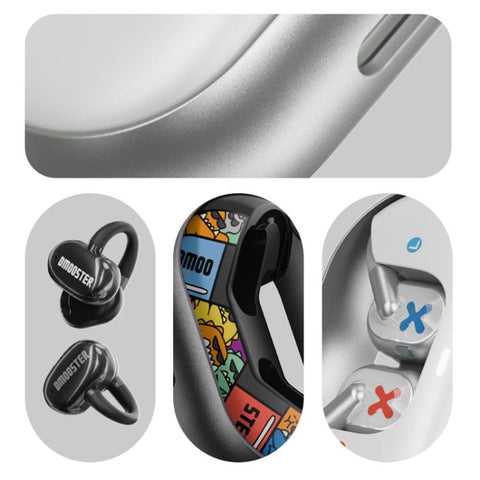D MOOSTER D93 Ear Clip-on AI Translation Wireless Bluetooth Earphones