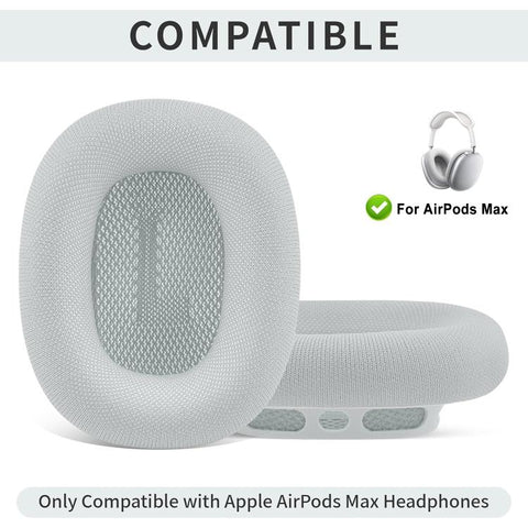 XDcase 1 Pair Mesh Fabric Magnetic Replacement Sponge Ear Pads, For AirPods Max