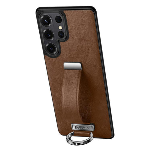 SULADA PC Hybrid Leather Texture Skin Feel Shockproof Phone Case, For Samsung Galaxy S26+ 5G, For Samsung Galaxy S26 Ultra 5G, For Samsung Galaxy S26 5G