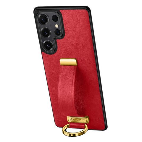 SULADA PC Hybrid Leather Texture Skin Feel Shockproof Phone Case, For Samsung Galaxy S26+ 5G, For Samsung Galaxy S26 Ultra 5G, For Samsung Galaxy S26 5G