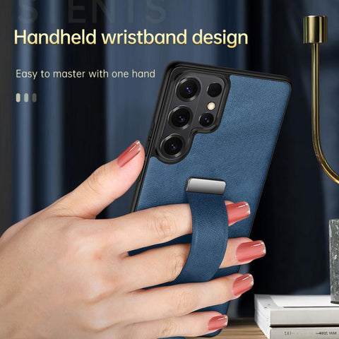 SULADA PC Hybrid Leather Texture Skin Feel Shockproof Phone Case, For Samsung Galaxy S26+ 5G, For Samsung Galaxy S26 Ultra 5G, For Samsung Galaxy S26 5G