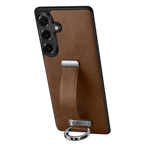 SULADA PC Hybrid Leather Texture Skin Feel Shockproof Phone Case, For Samsung Galaxy S26+ 5G, For Samsung Galaxy S26 Ultra 5G, For Samsung Galaxy S26 5G