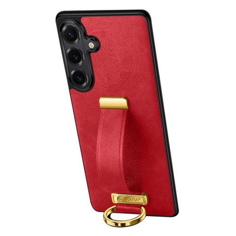 SULADA PC Hybrid Leather Texture Skin Feel Shockproof Phone Case, For Samsung Galaxy S26+ 5G, For Samsung Galaxy S26 Ultra 5G, For Samsung Galaxy S26 5G