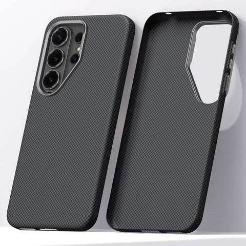 SULADA Kevlar Grid Patterned Skin Feel Phone Case, For Samsung Galaxy S26+ 5G, For Samsung Galaxy S26 Ultra 5G, For Samsung Galaxy S26 5G