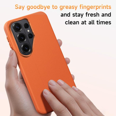 SULADA Kevlar Grid Patterned Skin Feel Phone Case, For Samsung Galaxy S26+ 5G, For Samsung Galaxy S26 Ultra 5G, For Samsung Galaxy S26 5G