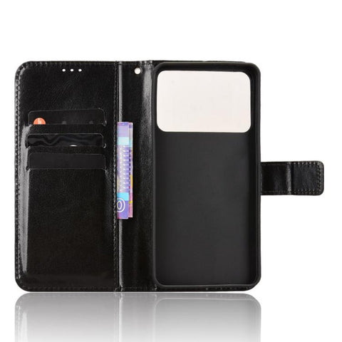 Retro Crazy Horse Texture Vegan Leather Phone Case, For Galaxy S27 Ultra 5G, For Galaxy S27 Pro 5G, For Galaxy S26 FE 5G, For Samsung Galaxy S26+ 5G, For Samsung Galaxy S26 Ultra 5G, For Samsung Galaxy S26 5G