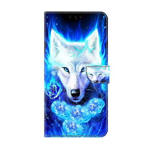 Crystal-Like Painted Vegan Leather Phone Case, For Samsung Galaxy S26 5G, For Samsung Galaxy S25 FE 5G