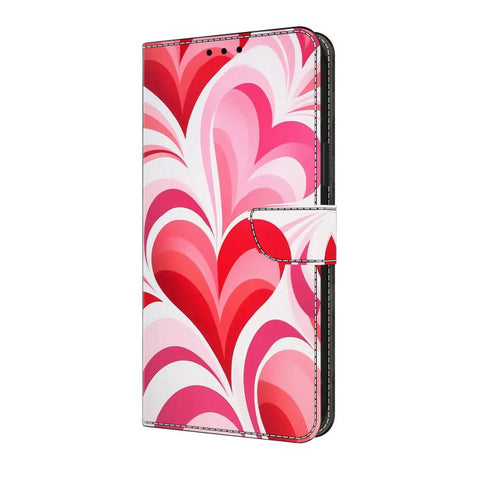 Crystal-Like Painted Vegan Leather Phone Case, For Samsung Galaxy S25 Ultra 5G, For Samsung Galaxy S24 FE 5G