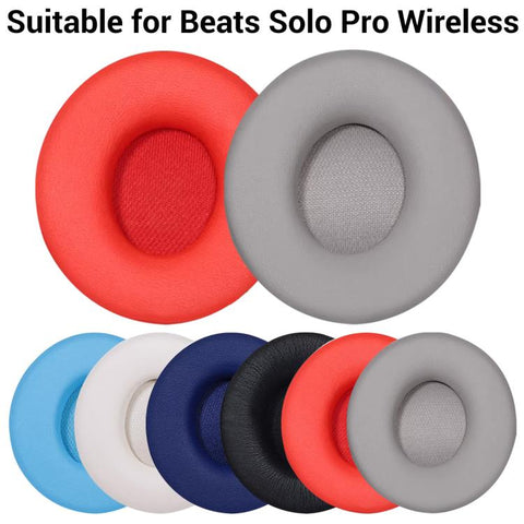 XDcase 1 Pair Protein Leather Headset Replacement Ear Pads with Pry Tool, For Beats Solo Pro Wireless