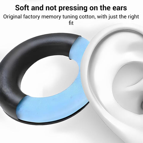 XDcase 1 Pair Protein Leather Headset Replacement Ear Pads with Prying Tool, For Bose QC15 / QC25 /  AE2