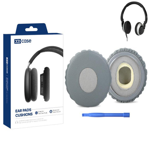 XDcase 1 Pair Protein Leather Headset Replacement Ear Pads with Prying Tool, For Bose OE2 / OE2i