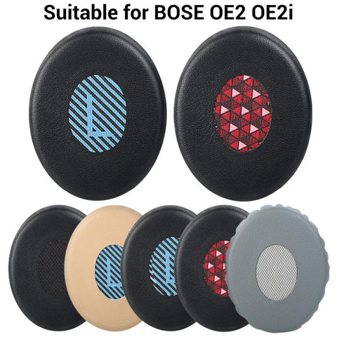 XDcase 1 Pair Protein Leather Headset Replacement Ear Pads with Prying Tool, For Bose OE2 / OE2i