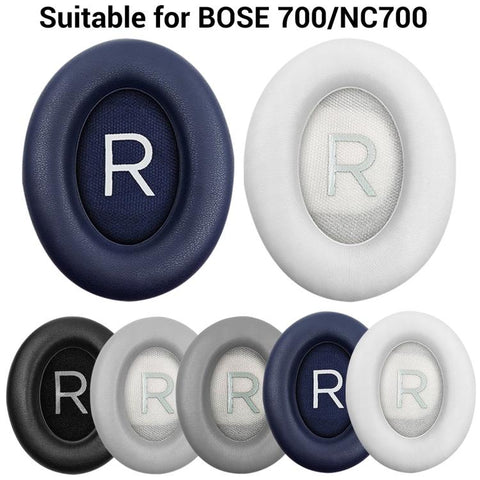 XDcase 1 Pair Protein Leather Headset Replacement Ear Pads with Prying Tool, For Bose 700 / NC700