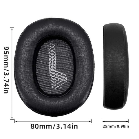 XDcase 1 Pair Headset Replacement Ear Pads with Prying Tool, For JBL Live 650BTNC / 660NC / E65BTNC / Duet NC