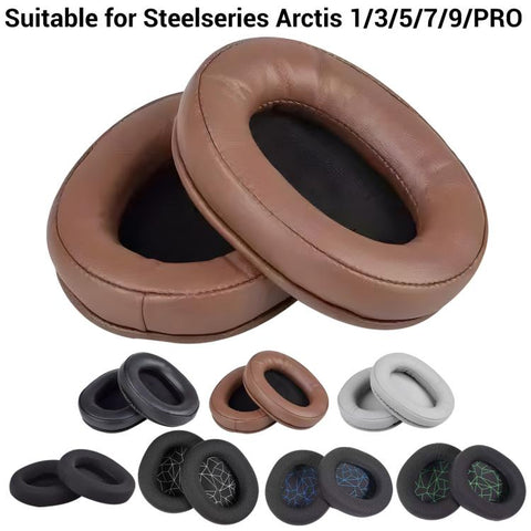 XDcase 1 Pair Headset Replacement Ear Pads with Prying Tool, For SteelSeries Arctis 1 / 3 / 5 / 7 / 9 / Pro