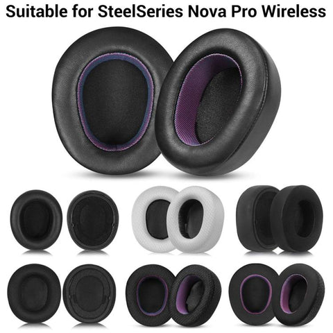 XDcase 1 Pair Headset Replacement Ear Pads with Prying Tool, For SteelSeries Arctis Nova Pro Wireless