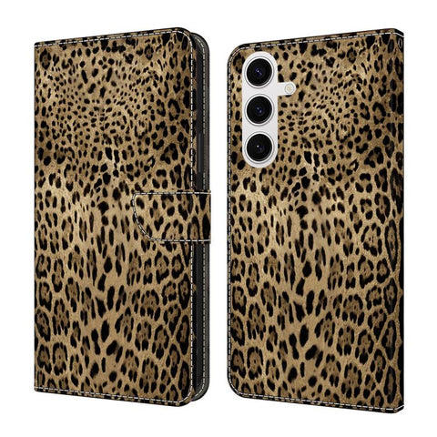Crystal-Like Painted Vegan Leather Phone Case, For Samsung Galaxy S22+ 5G, For Samsung Galaxy S22 5G