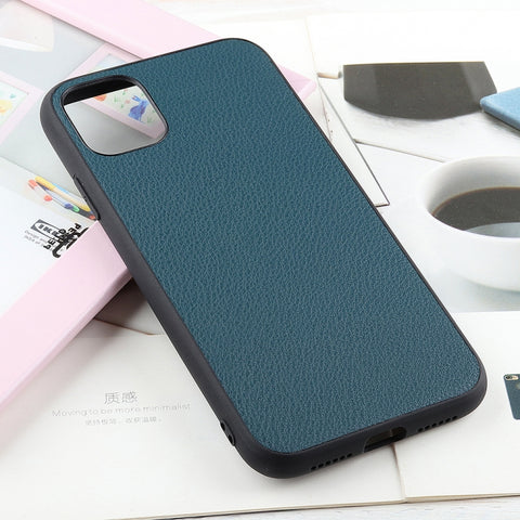 Bead Texture Genuine Leather Protective Case, For iPhone 11, For iPhone 11 Pro, For iPhone 11 Pro Max, For iPhone 12 mini, For iPhone 12 / 12 Pro, For iPhone 12 Pro Max