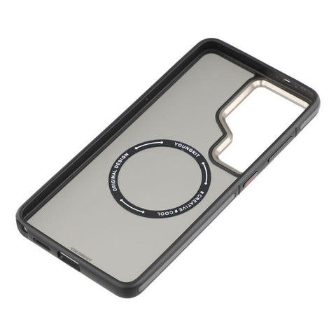 YOUNGKIT Rocky Sand Skin-Touch Matte TPU PC Hybrid Magnetic Phone Case, For Samsung Galaxy S26 Ultra 5G