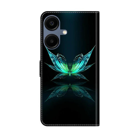 Crystal-Like Painted Vegan Leather Phone Case, For Samsung Galaxy A06 4G / 5G, For Samsung Galaxy A36 / A56 5G