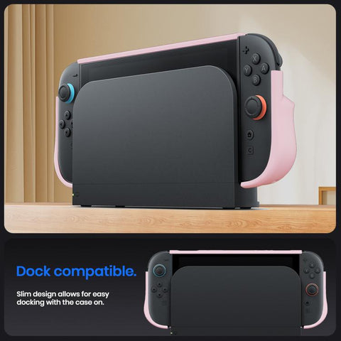 XDcase Transparent Armor Soft-Touch TPU Protective Case with Front Cover, For Nintendo Switch 2