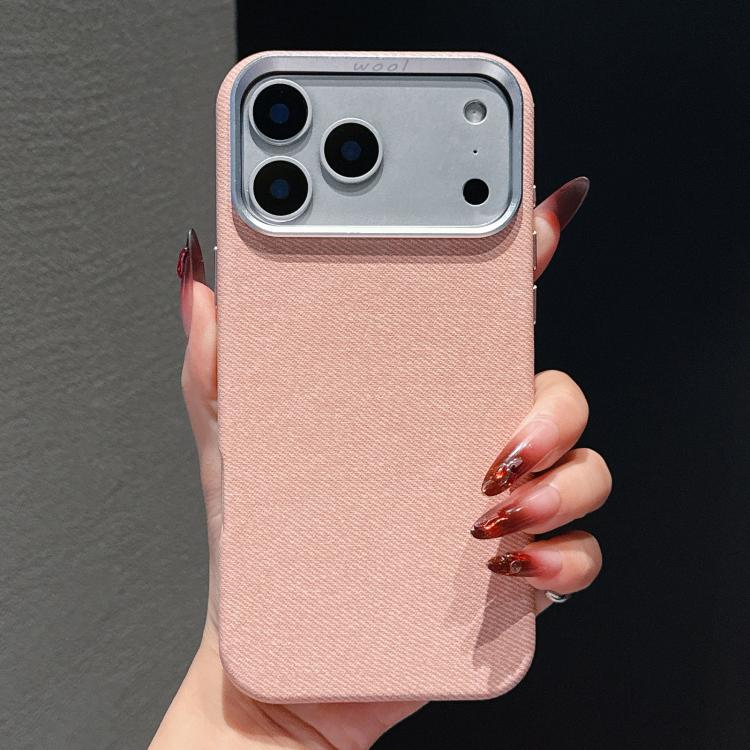 Wool Linen Fabric Full Coverage Magnetic Phone Case, For iPhone 18 Pro / 17 Pro, For iPhone 18 Pro Max / 17 Pro Max, For iPhone 17, For iPhone Air, For iPhone 16 Pro Max, For iPhone 16 Pro, For iPhone 16 Plus, For iPhone 16