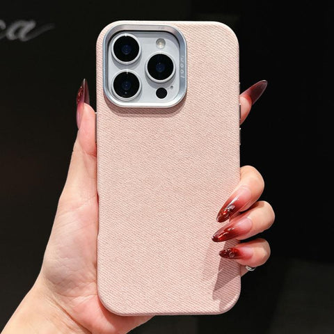 Wool Linen Fabric Full Coverage Magnetic Phone Case, For iPhone 18 Pro / 17 Pro, For iPhone 18 Pro Max / 17 Pro Max, For iPhone 17, For iPhone Air, For iPhone 16 Pro Max, For iPhone 16 Pro, For iPhone 16 Plus, For iPhone 16