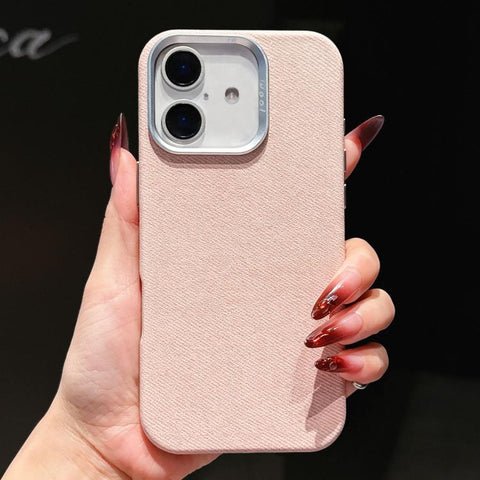 Wool Linen Fabric Full Coverage Magnetic Phone Case, For iPhone 18 Pro / 17 Pro, For iPhone 18 Pro Max / 17 Pro Max, For iPhone 17, For iPhone Air, For iPhone 16 Pro Max, For iPhone 16 Pro, For iPhone 16 Plus, For iPhone 16