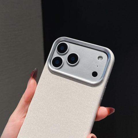Wool Linen Fabric Full Coverage Magnetic Phone Case, For iPhone 18 Pro / 17 Pro, For iPhone 18 Pro Max / 17 Pro Max, For iPhone 17, For iPhone Air, For iPhone 16 Pro Max, For iPhone 16 Pro, For iPhone 16 Plus, For iPhone 16