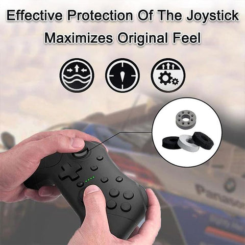 XDcase 16pcs Sponge Aiming Precision Rings for PS4 / PS5 / Xbox / Switch / Google Stadia, 16PCS