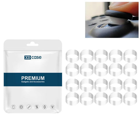 XDcase 20pcs Joystick Invisible Silicone Protectors for PS5 / PS4 / Xbox / ROG Ally