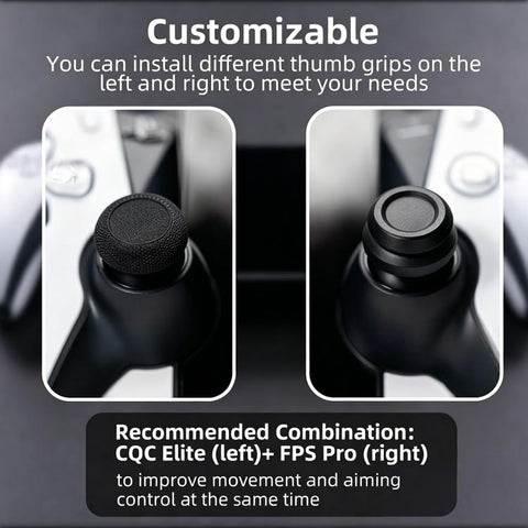 XDcase 6pcs Joystick Thumb Grip Cap Stackable Cover for Nintendo Switch Pro Controller