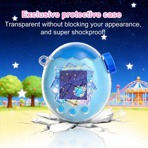 XDcase Virtual Pet Device Crystal Protective Case, For Tamagotchi Paradise