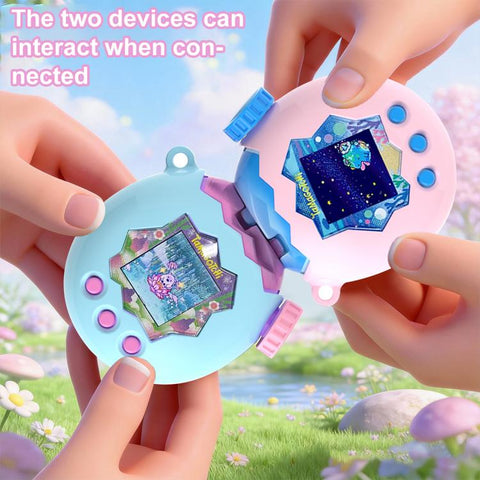 XDcase Virtual Pet Device Two-tone Protective Case, For Tamagotchi Paradise