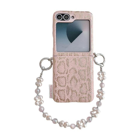Scale Texture Side Buckle Shockproof Phone Case with Bracelet, For Samsung Galaxy Z Flip7 FE / 6, For Samsung Galaxy Z Flip7 5G, For Samsung Galaxy Z Flip5
