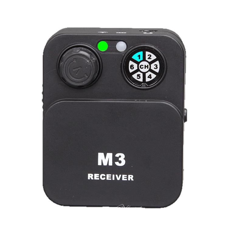 M3 Portable Wireless Monitoring Receiver with Wired Earphones, M3