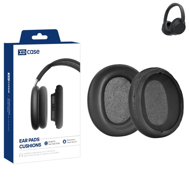 XDcase 1 Pair Protein Leather Headset Replacement Ear Pads with Prying Tool, For Sony WH-CH710N / CH720N