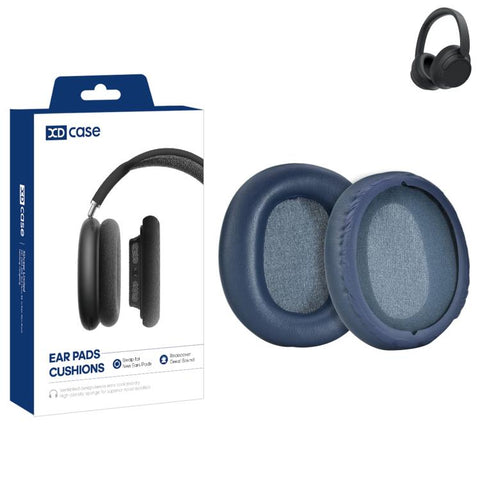 XDcase 1 Pair Protein Leather Headset Replacement Ear Pads with Prying Tool, For Sony WH-CH710N / CH720N