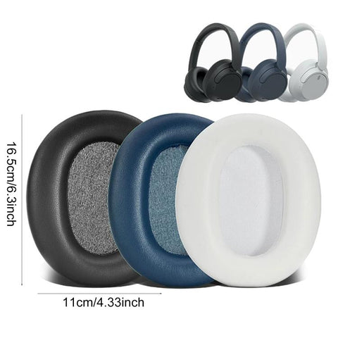 XDcase 1 Pair Protein Leather Headset Replacement Ear Pads with Prying Tool, For Sony WH-CH710N / CH720N