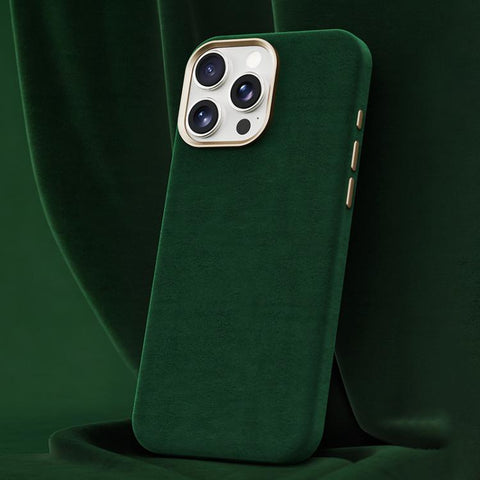 Ottilan Series Full Coverage Magnetic Microfiber Leather PC Phone Case, For iPhone 16, For iPhone 15 Pro Max, For iPhone 15 Pro, For iPhone 15 Plus / 14 Plus, For iPhone 15, For iPhone 14 / 13