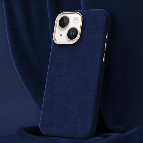 Ottilan Series Full Coverage Magnetic Microfiber Leather PC Phone Case, For iPhone 16, For iPhone 15 Pro Max, For iPhone 15 Pro, For iPhone 15 Plus / 14 Plus, For iPhone 15, For iPhone 14 / 13