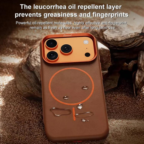 Elephant Leather Full Coverage Magnetic Microfiber Leather PC Phone Case, For iPhone 18 Pro / 17 Pro, For iPhone 18 Pro Max / 17 Pro Max, For iPhone 17, For iPhone 16 Pro Max, For iPhone 16 Pro, For iPhone 16 Plus
