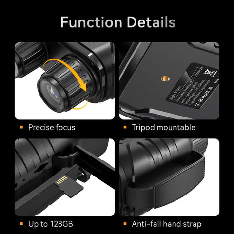 inskam 328 2MP HD Binocular Digital Night Vision Device with 2.8-inch Display, inskam328