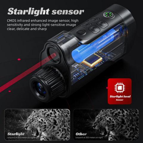 inskam 329 2MP HD Monocular Infrared Digital Night Vision Device with 2.0-inch Display, inskam329