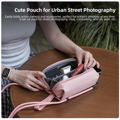 Sunnylife Multi-Use Electronics Organizer Pouch Series Handbag Storage Shoulder Bag Upgraded Pouch, For DJI OSMO Pocket 4 / 3