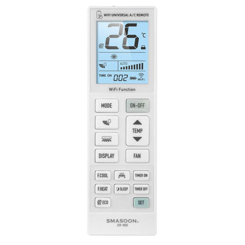 SMASOON SR-80E WiFi Universal Air Conditioner Remote Control