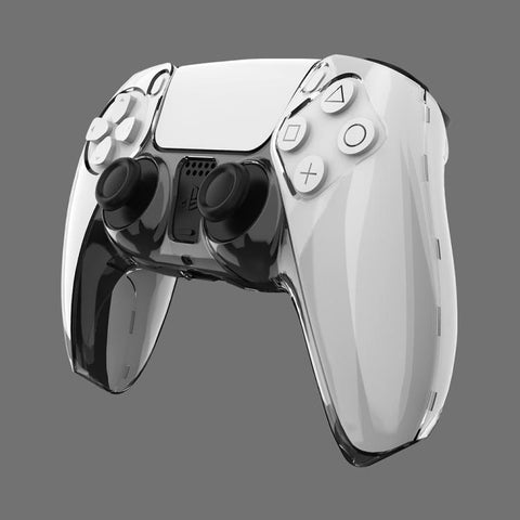 XDcase 2pcs Game Controller Split Crystal PC Protective Case, For Sony PS5
